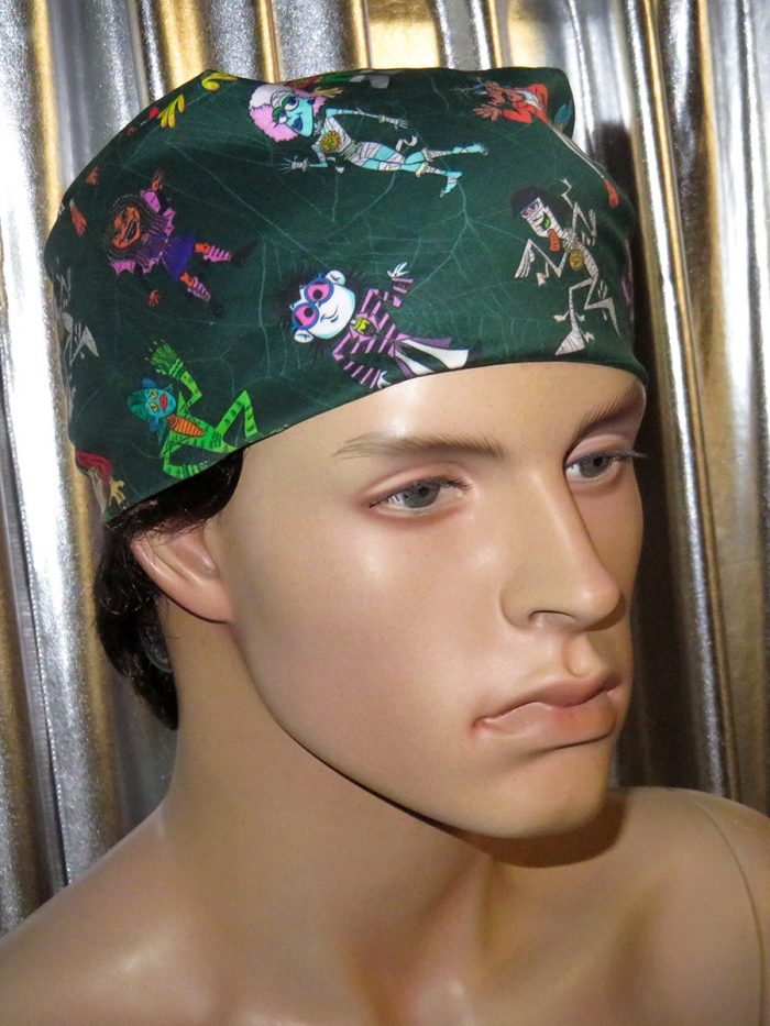 “DONNIE DRUTHERS’ CHRISTOWEEN CAPERS®” CHARACTER COLLAGE BANDANA