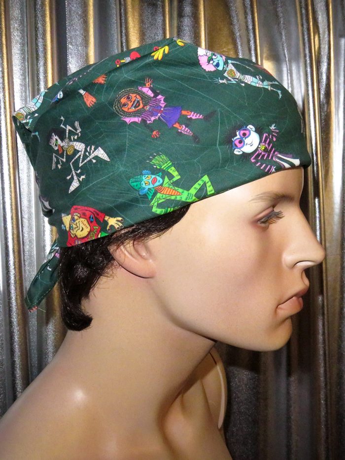 “DONNIE DRUTHERS’ CHRISTOWEEN CAPERS®” CHARACTER COLLAGE BANDANA - Image 2
