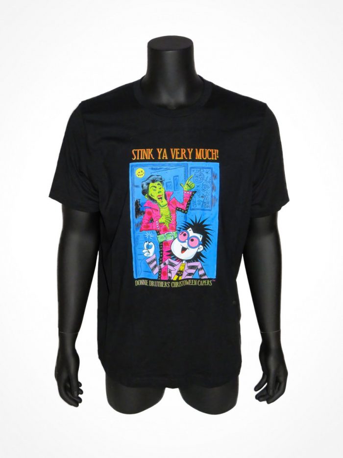 CHRISTOWEEN® T-Shirt : “STINK YA VERY MUCH!” (XL)