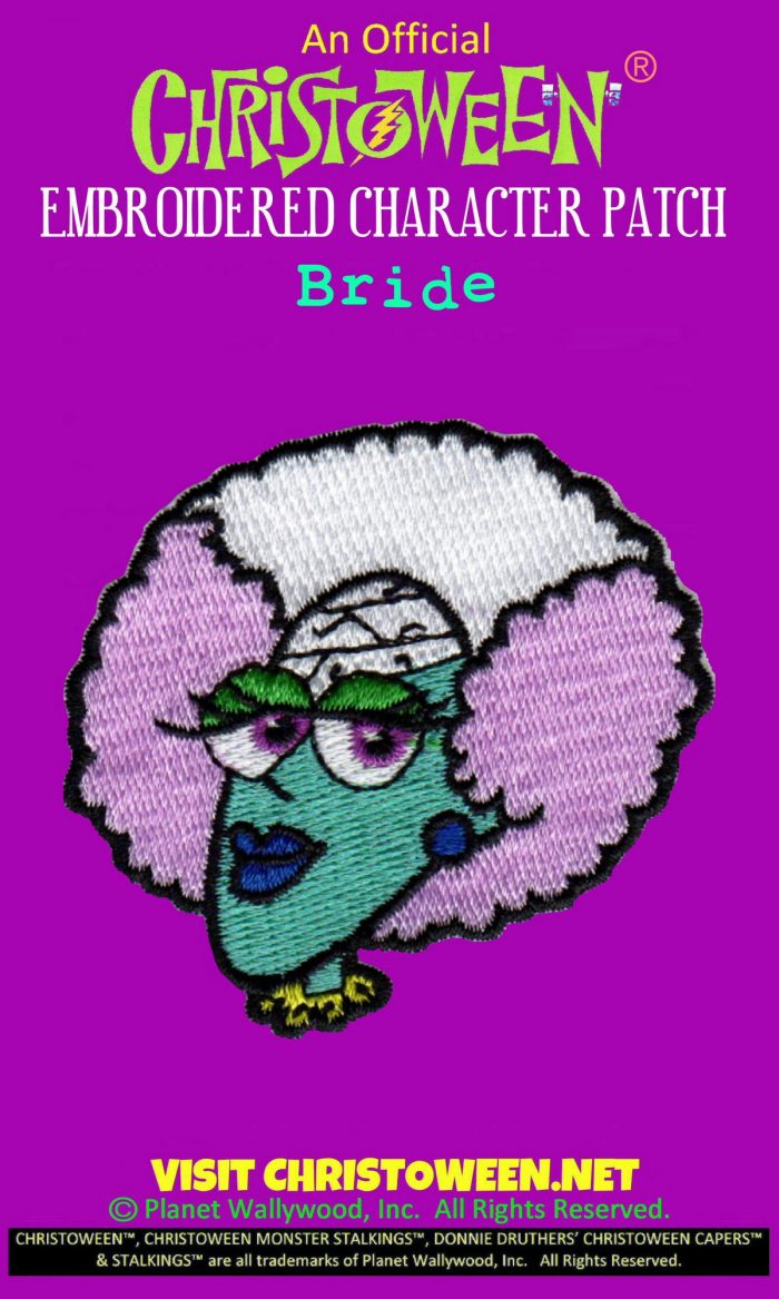 CHRISTOWEEN® SEW-ON EMBROIDERED PATCHES (SET OF FOUR) - Image 3