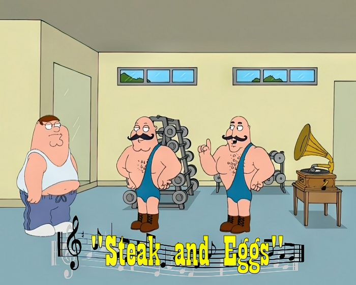(SE) Phineas & Barnaby "Steak & Eggs" Signed 8 X 10 image