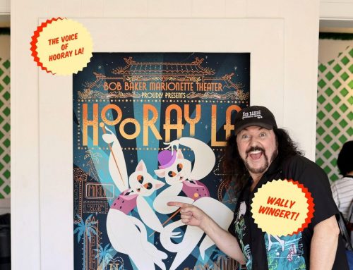 WALLY IS HONORED FOR HIS WORK WITH THE BOB BAKER MARIONETTE THEATRE